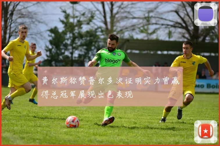 费尔斯称赞普尔多次证明实力曾赢得总冠军展现出色表现